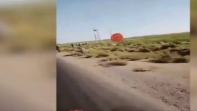 Son dakika: Suriye'de savaş uçağı düştü