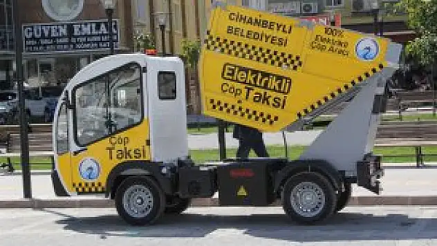 Cihanbeyli Belediyesi'nden çöp taksi hizmeti