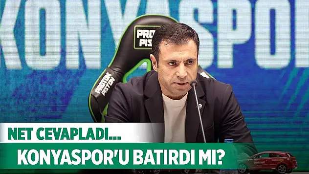 Konyaspor'da Özgökçen o iddiayı yanıtladı!