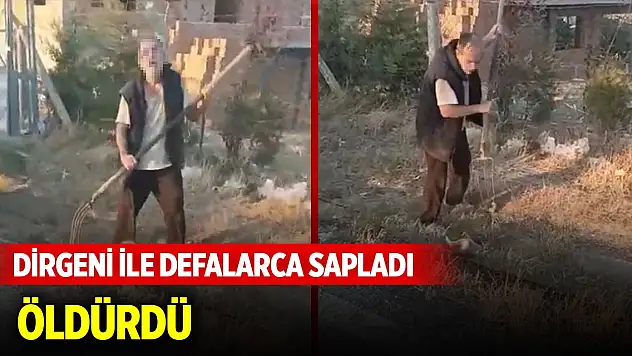 Ankara'nın Polatlı ilçesinde vahşet! Defalarca saplayarak öldürdü