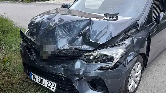 Sinop'ta trafik kazası: 1 yaralı