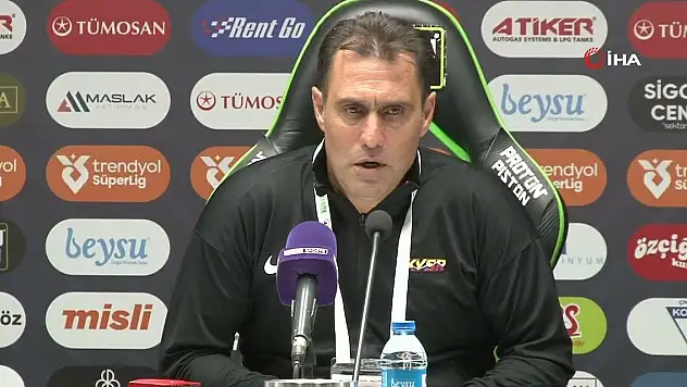 Konyaspor beraberliği mutlu etti