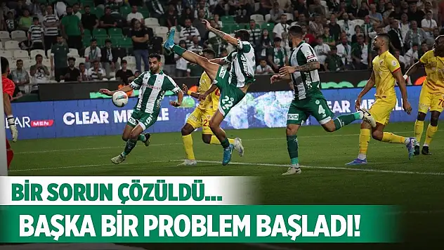 Konyaspor'da problem bitmiyor!