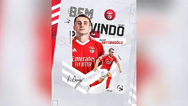 Kerem Aktürkoğlu, Benfica'ya transfer oldu