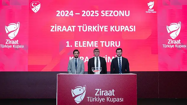 Türkiye Kupası'nda 1. Eleme Turu eşleşmeleri belirlendi