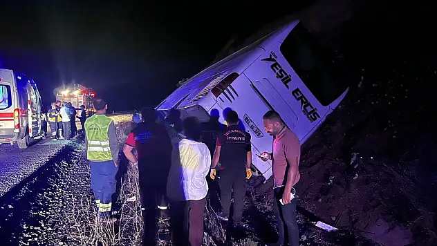 Otobüs kazaları peş peşe geldi