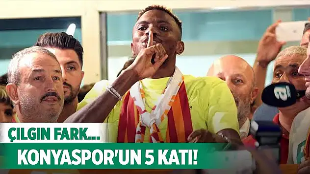 Osimhen'de çarpıcı Konyaspor örneği!