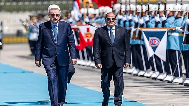 Mısır Cumhurbaşkanı Sisi, Ankara'ya geldi