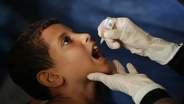 Gazze Şeridi'nde çocuk felci aşılama kampanyasının 2. aşaması başlıyor