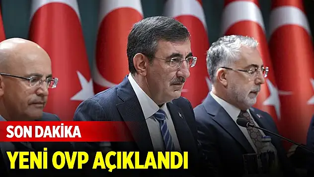 Son Dakika! Yeni Orta Vadeli Program (OVP) açıklandı