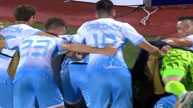 San Marino'dan tarihi galibiyet