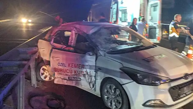 Balıkesir'de zincirleme trafik kazasında 1 kişi öldü, 1 kişi yaralandı