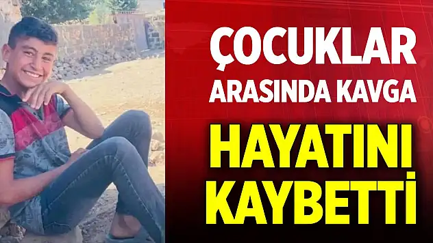 Şırnak İdil'de çocukların kavgasında 1 kişi öldü