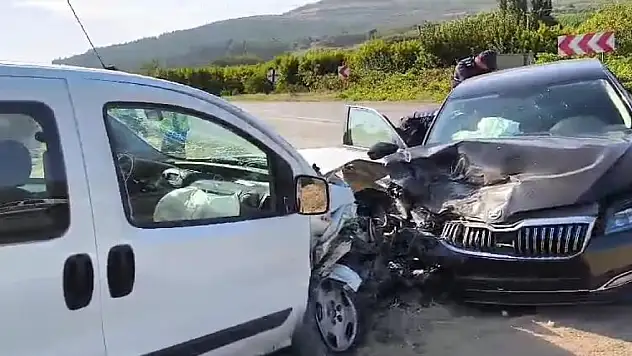 Kaymakam kazada yaralandı