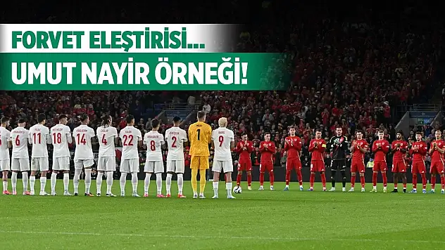 Milli Takım'da Konyasporlu Umut Nayir örneği!