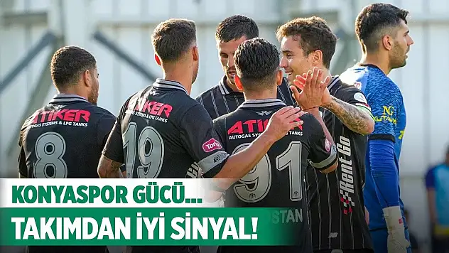 Konyaspor rahat kazandı!