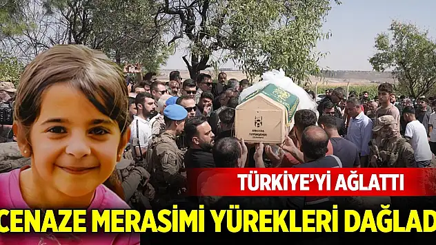 Türkiye'yi ağlatan Narin Güran'ın cenaze merasimi yürekleri dağladı