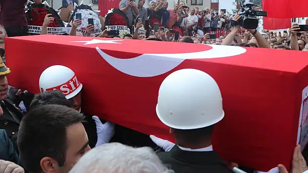 Şehit Piyade Üsteğmen Ayar, son yolculuğuna uğurlandı