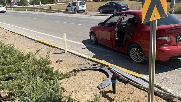 Konya'da trafik kazası: 2 yaralı