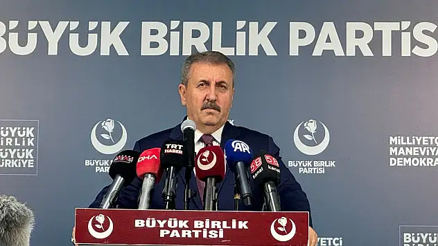 Mustafa Destici: Bugün idam diyenler 2018'de imza atmadı