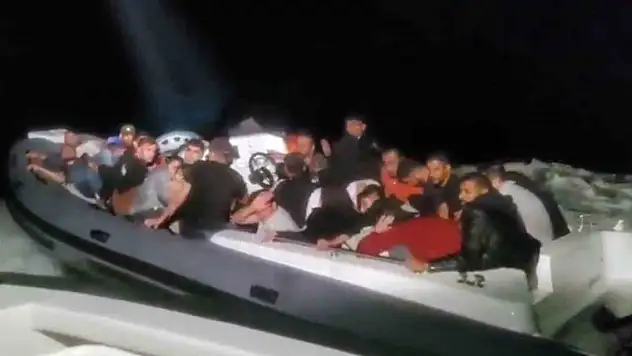Sahil Güvenlik tarafından 15 düzensiz göçmen yakalandı