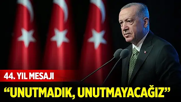 Cumhurbaşkanı Erdoğan'dan 12 Eylül darbesine ilişkin paylaşım