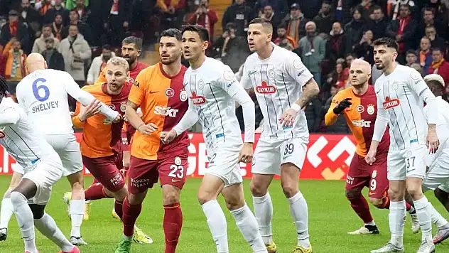 Galatasaray ile Çaykur Rizespor 45. randevuda