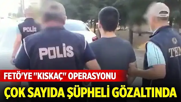 FETÖ'ye 'Kıskaç-27' operasyonu: 39 şüpheli gözaltına alındı