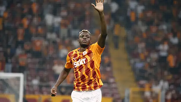 Galatasaray'da Victor Osimhen ilk maçına çıktı