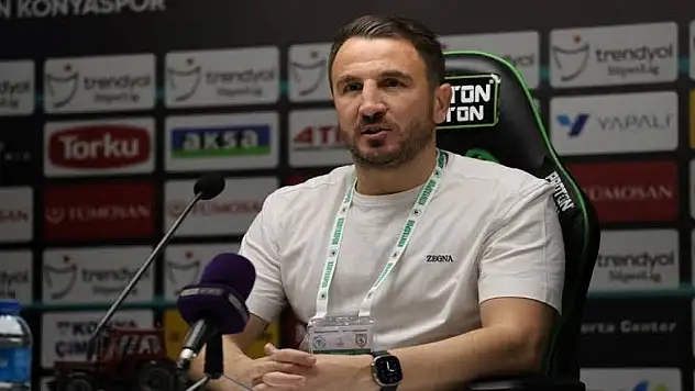 Konyaspor'da Çamdalı'nın galibiyet sözleri!