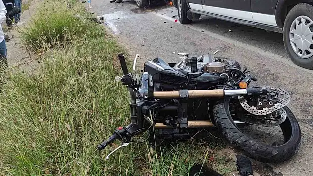 Bir ay önce evlenmişti, motosikletli genç hayatını kaybetti