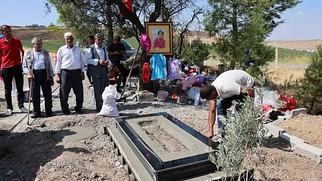 Narin Güran'ın mezarı yapıldı