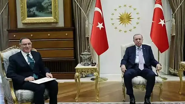 Cumhurbaşkanı Erdoğan, Kamu Başdenetçisi'ni kabul etti