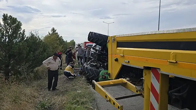 19 yaşındaki genç traktör altında can verdi