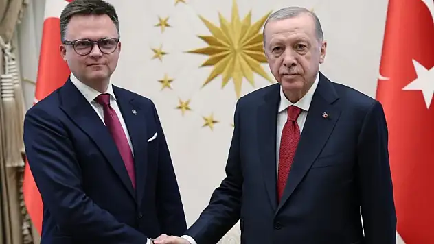 Cumhurbaşkanı Erdoğan, Polonya Meclis Başkanı Holownia'yı kabul etti