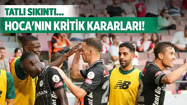 Konyaspor'da Çamdalı'nın tatlı sıkıntısı!