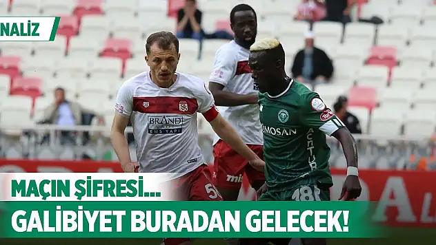 Konyaspor'un galibiyet şifresi!