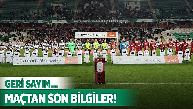 Konyaspor galibiyete odaklandı!