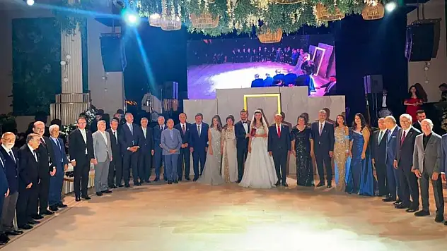 AK Parti Konya Milletvekili Erdem kızını evlendirdi