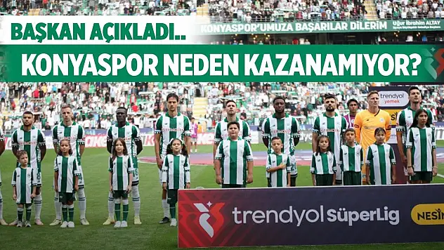Konyaspor'da Başkan'dan net mesaj!