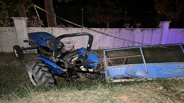 İki otomobil ve traktör kazaya karıştı: 1 kişi öldü, 7 kişi yaralandı