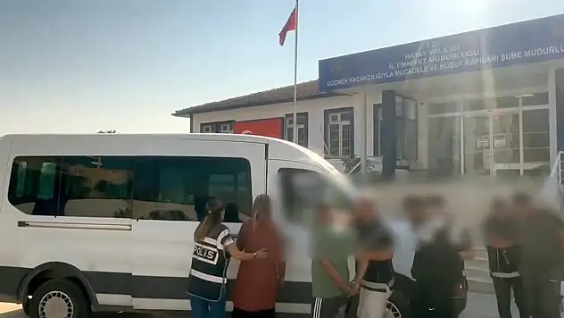 Konya dahil 27 ilde 1029 düzensiz göçmen yakalandı