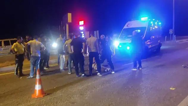 Siirt'te hafif ticari araçla çarpışan motosikletin sürücüsü öldü