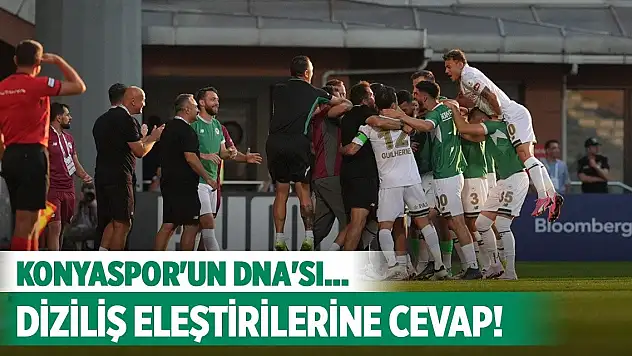 Konyaspor'da Hoca oyununu anlattı!