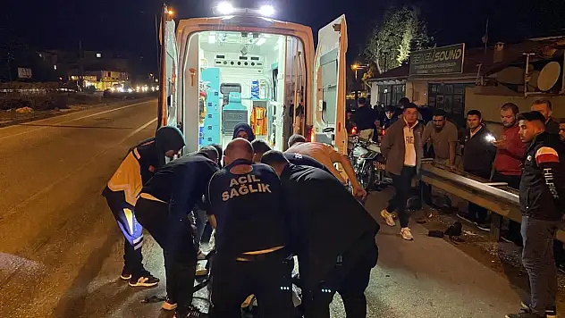 Manisa'da iki motosiklet çarpıştı: 2 yaralı