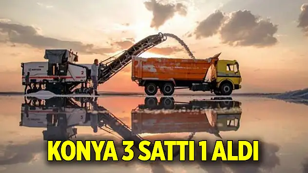 Konya 3 sattı bir aldı