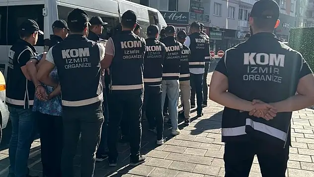 İzmir'de 'silah imalat atölyesi' kuran çeteye hava destekli operasyon