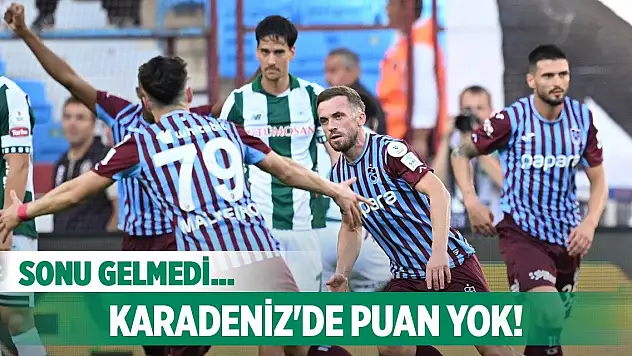 Konyaspor'un çabası yetmedi!