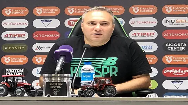 Konyaspor'da Albayrak'ın yenilgi yorumu