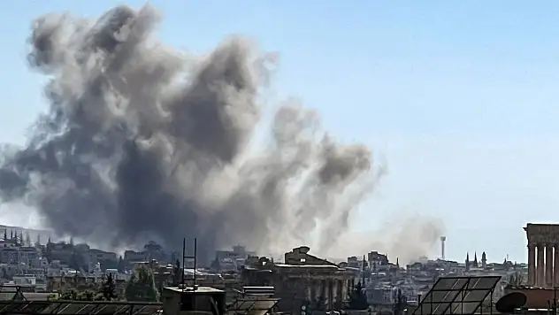 Katil İsrail'in Baalbek'e saldırılarında 21 kişi öldü